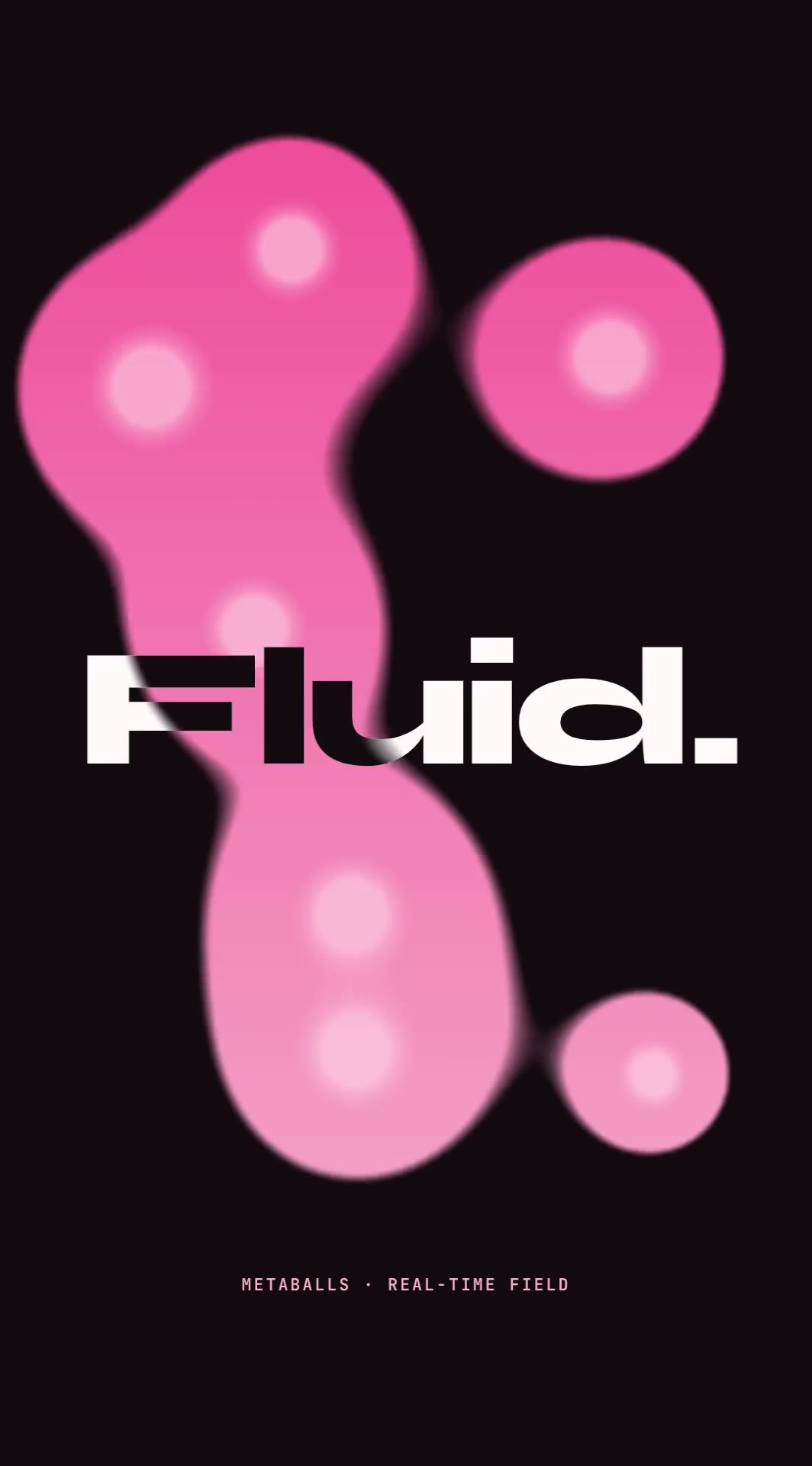 Liquid metaballs